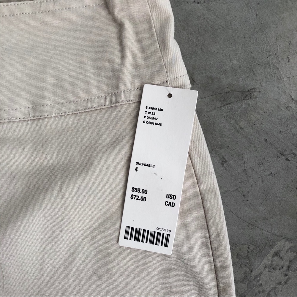 UO dawn slim high waisted cropped trouser pant - Picture 3 of 8